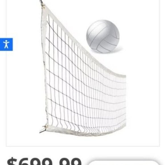 S.R. Smith 32’ Pool Volleyball Net NEW Replacement Net Only Outdoor Pool Game - Picture 2 of 4